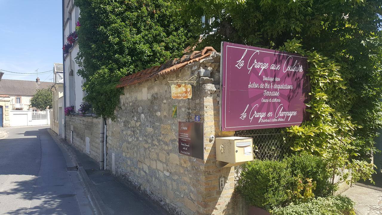 La Grange En Champagne Bed and Breakfast Hermonville Eksteriør billede